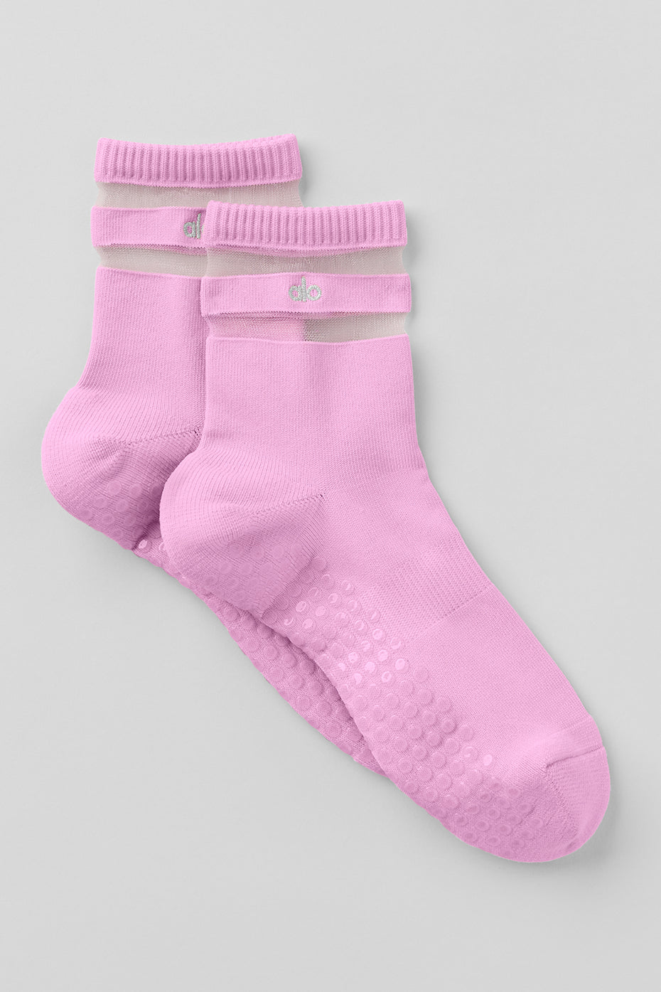 Chaussettes Anti-Dérapantes Pulse Pour Femmes - Candy Heart Pink