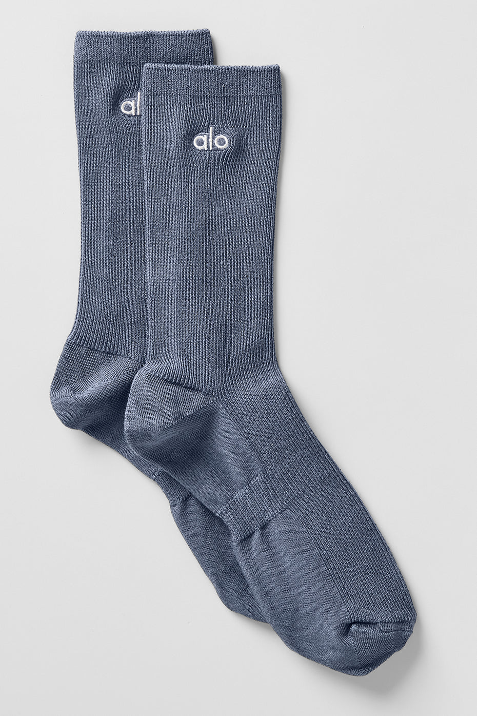 Chaussettes Mi-Hautes Unisexes Understated - Bluestone