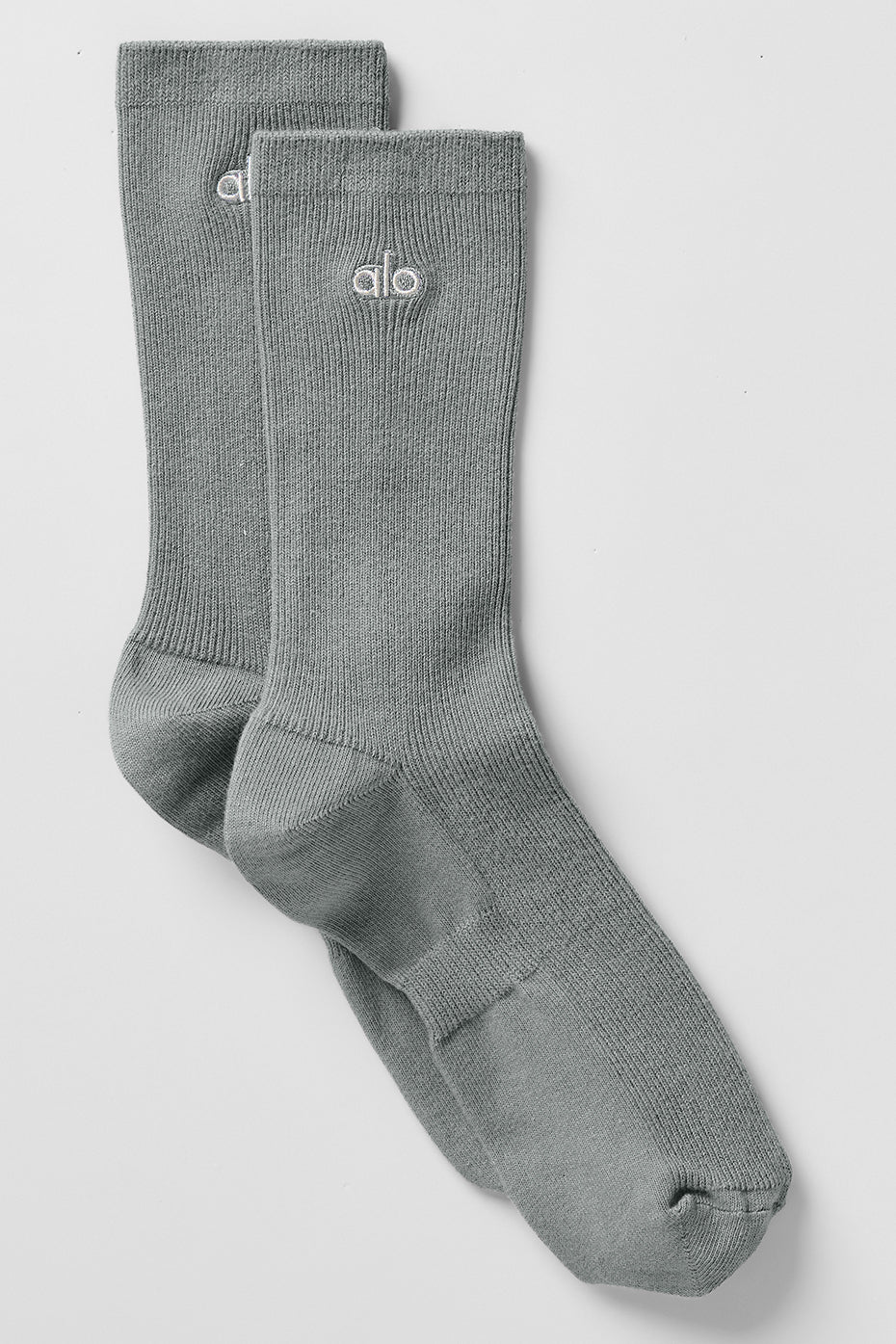 Chaussettes Mi-Hautes Unisexes Understated - Lunar Grey