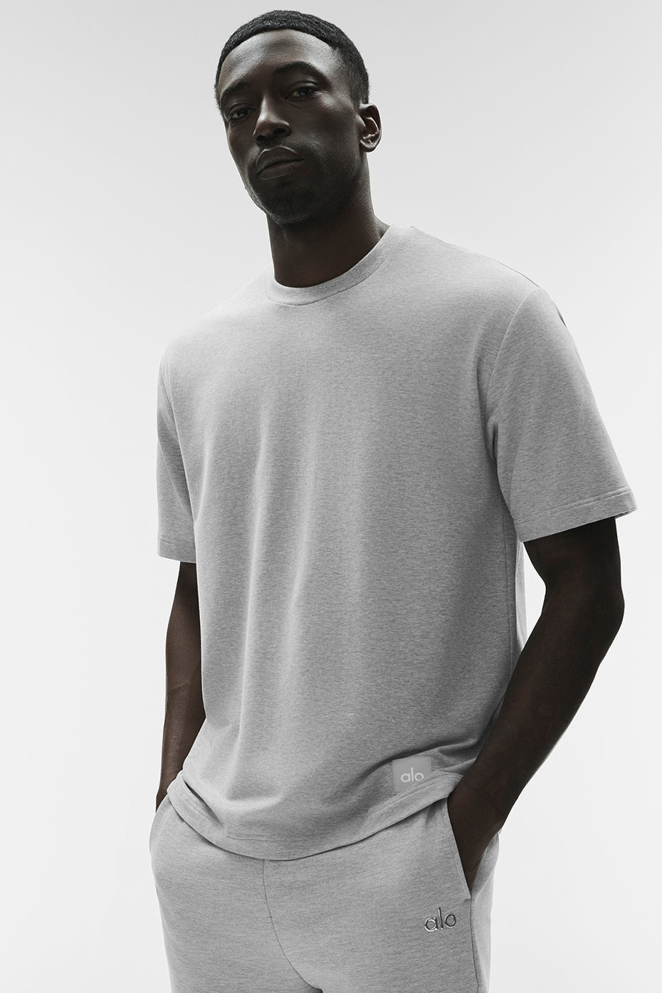 T-Shirt Double Take - Athletic Heather Grey
