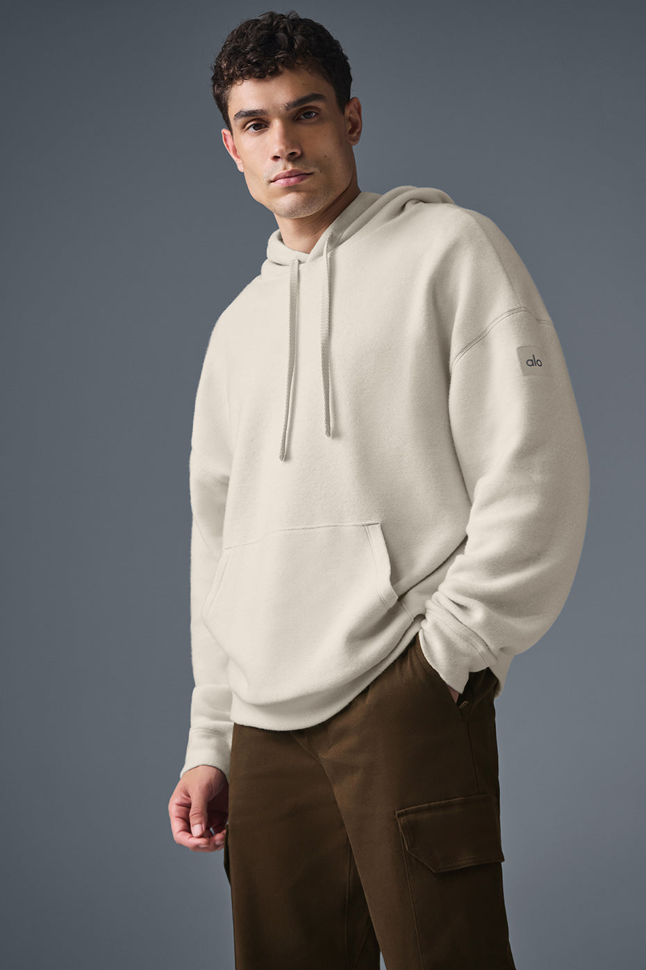Sweat À Capuche Triumph Restore - Bone
