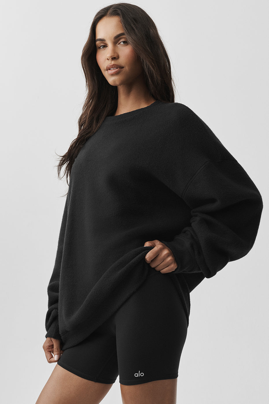 Sweat-Shirt Col Ras-Du-Cou Triumph Restore - Noir