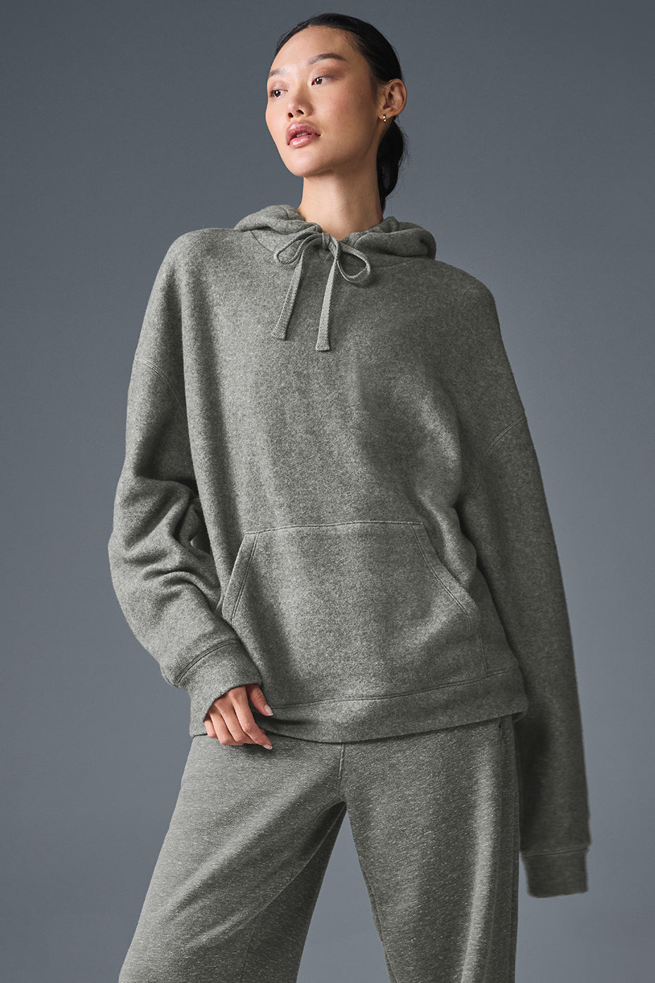 Sweat À Capuche Triumph Restore - Grey Triblend