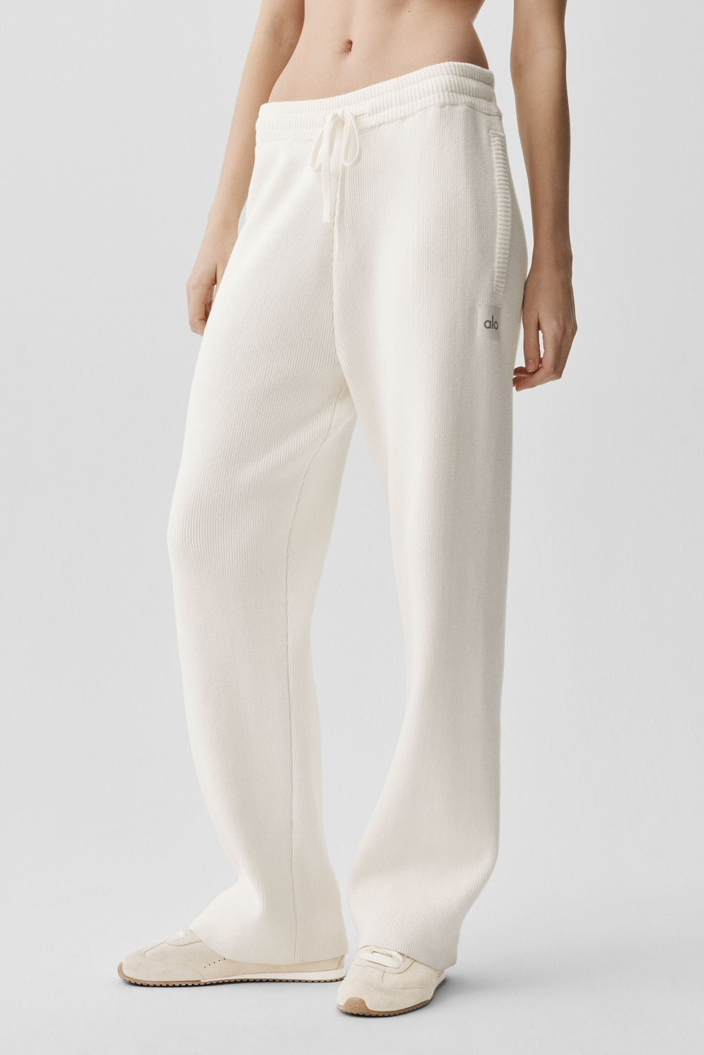 Pantalon De Survêtement Coupe Droite Scholar - Ivory