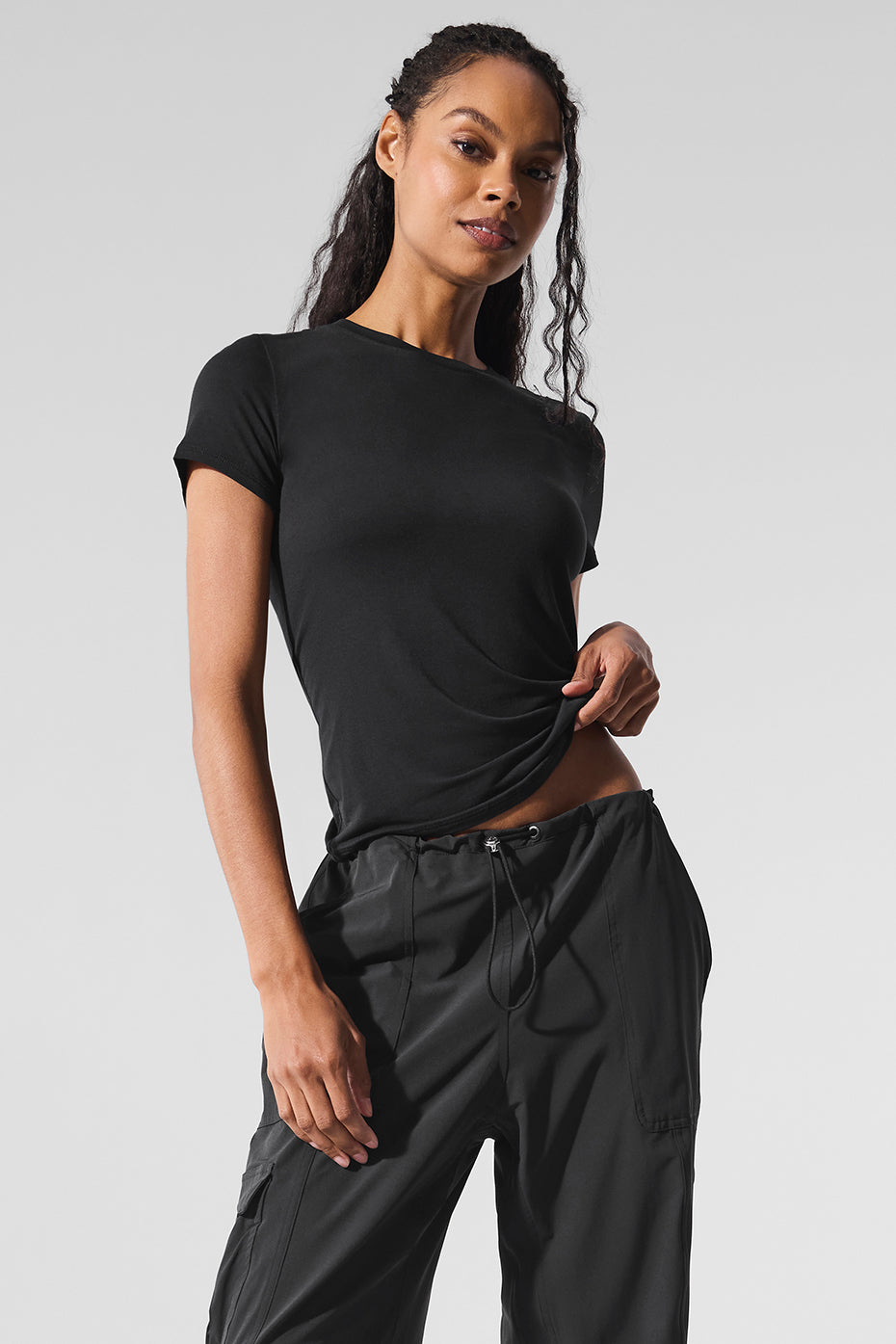 T-Shirt Manches Courtes All Day - Noir