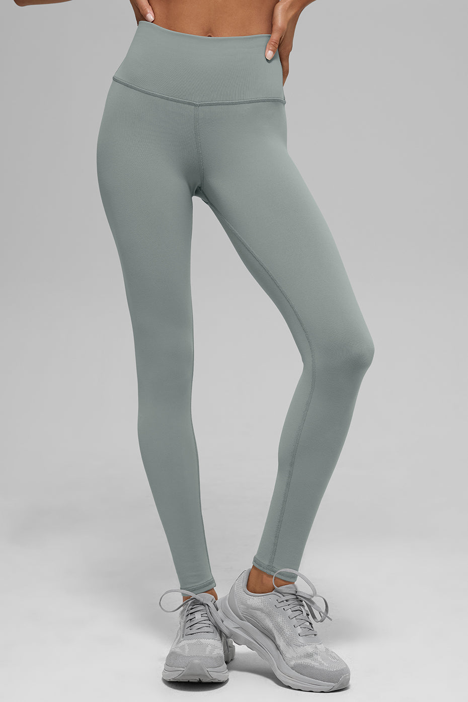 Legging Taille Haute Airbrush - Lunar Grey