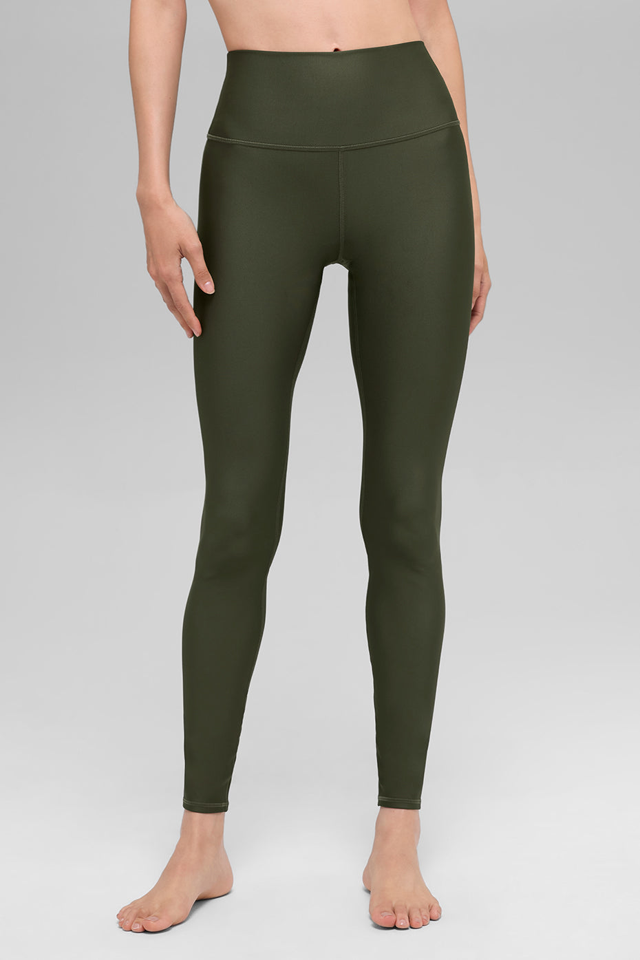 Legging Taille Haute Airlift - Green Olive