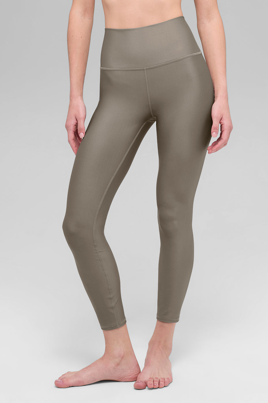 Legging Airlift taille haute 7/8 - Light Cocoa