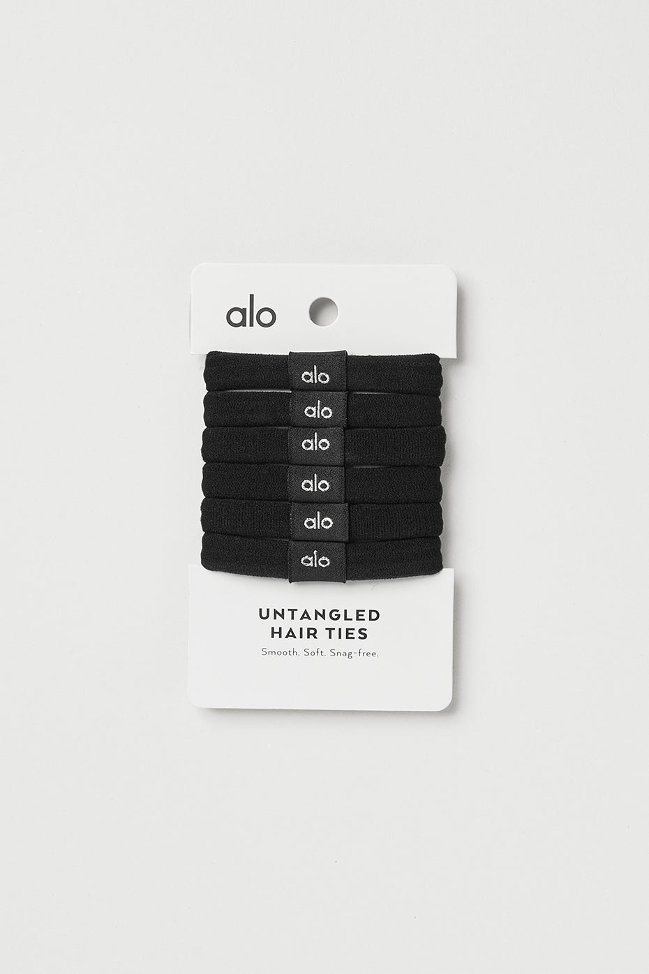 Lot De 6 Élastiques À Cheveux Untangled - Noir