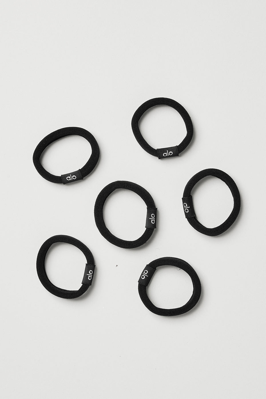 Lot De 6 Élastiques À Cheveux Untangled - Noir