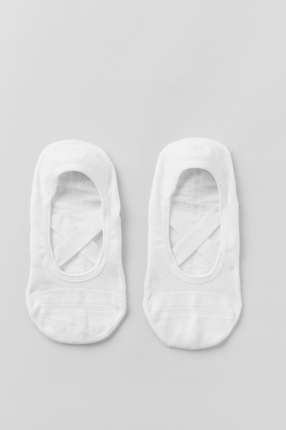 Chaussettes Barre Pivot Pour Femmes - Blanc