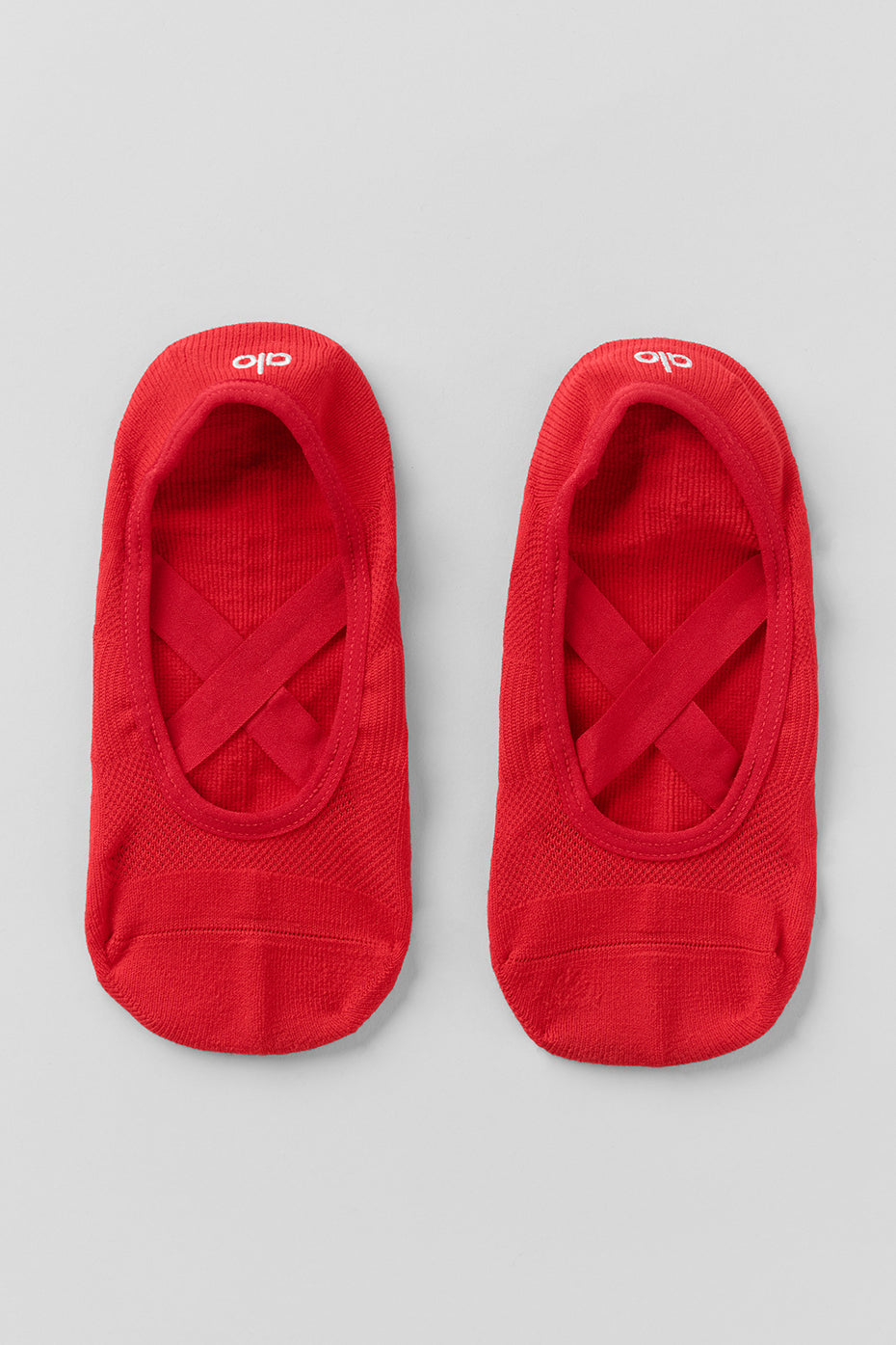 Chaussettes Barre Pivot Pour Femmes - Bright Red