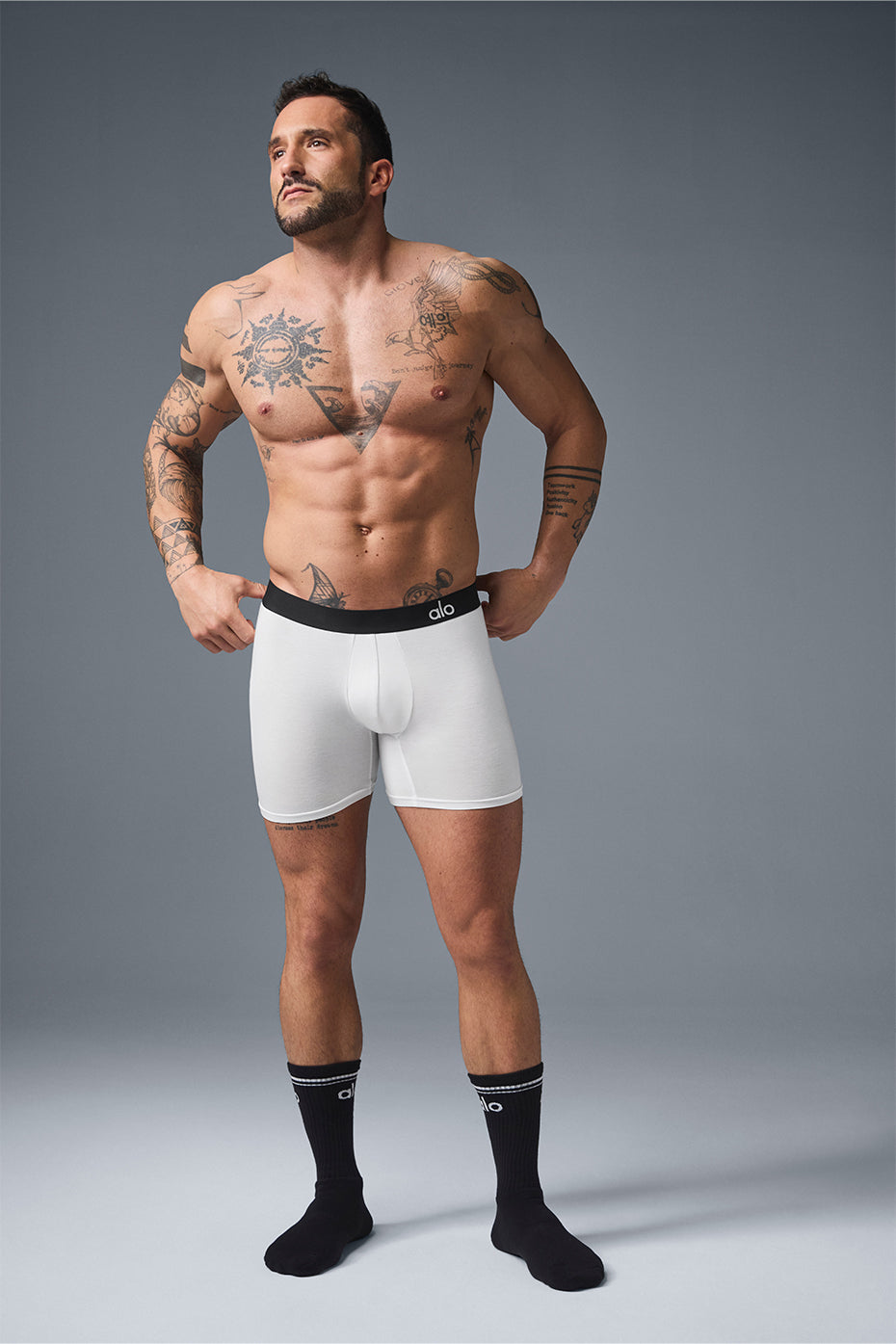Boxer Day and Night - Blanc