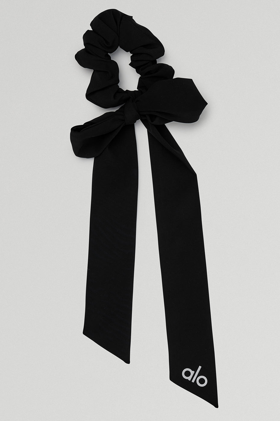 Chouchou Avec Nœud Love Knots - Noir