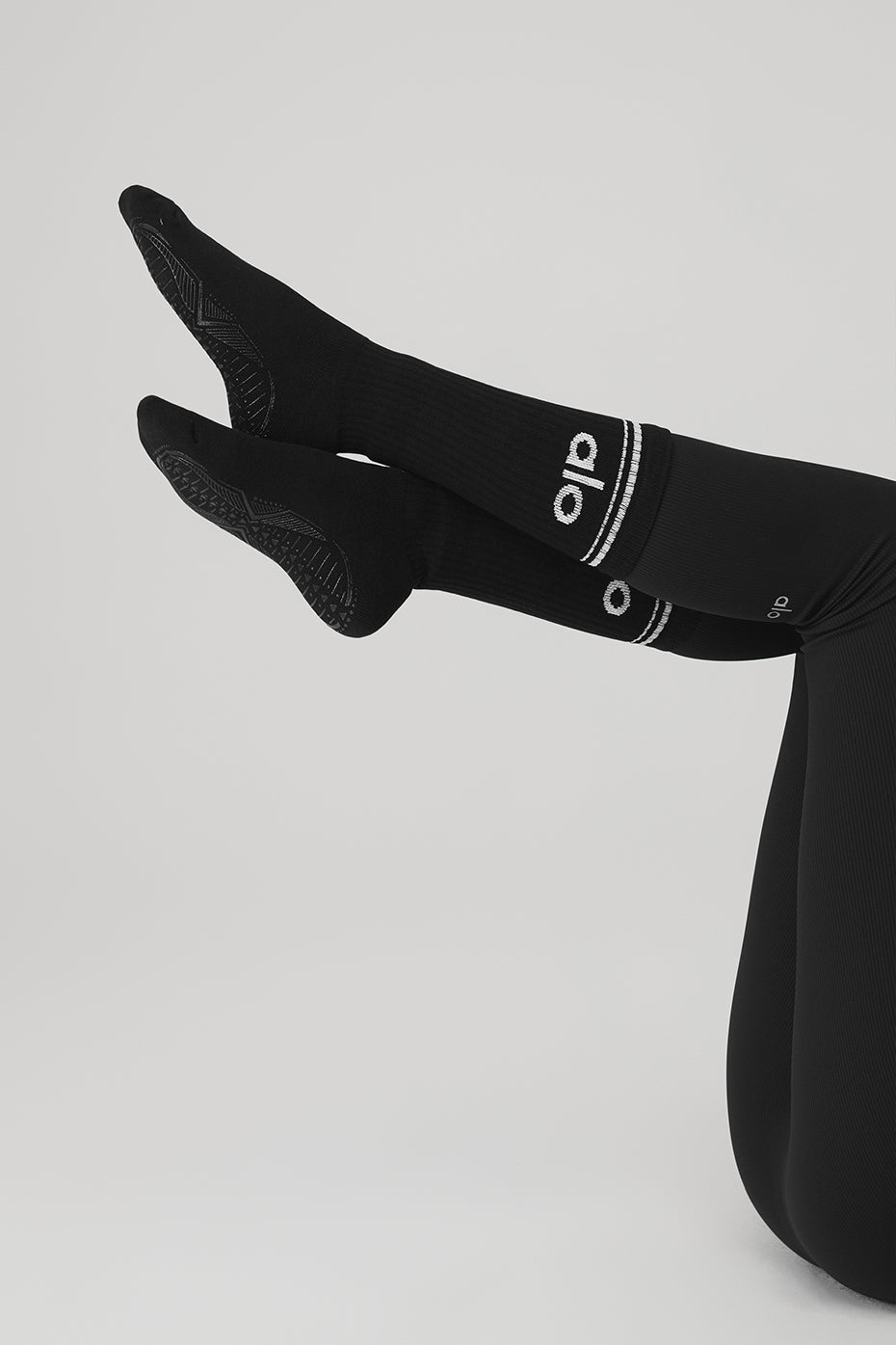 Chaussettes Barre Throwback Pour Femmes - Noir/Blanc