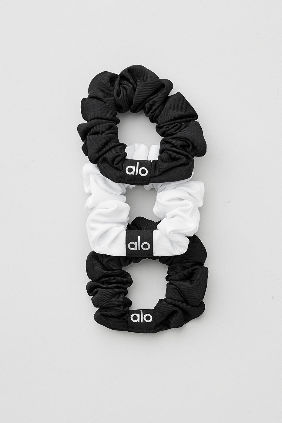 Mini Chouchou Fresh (Lot De 3) - Noir/Blanc
