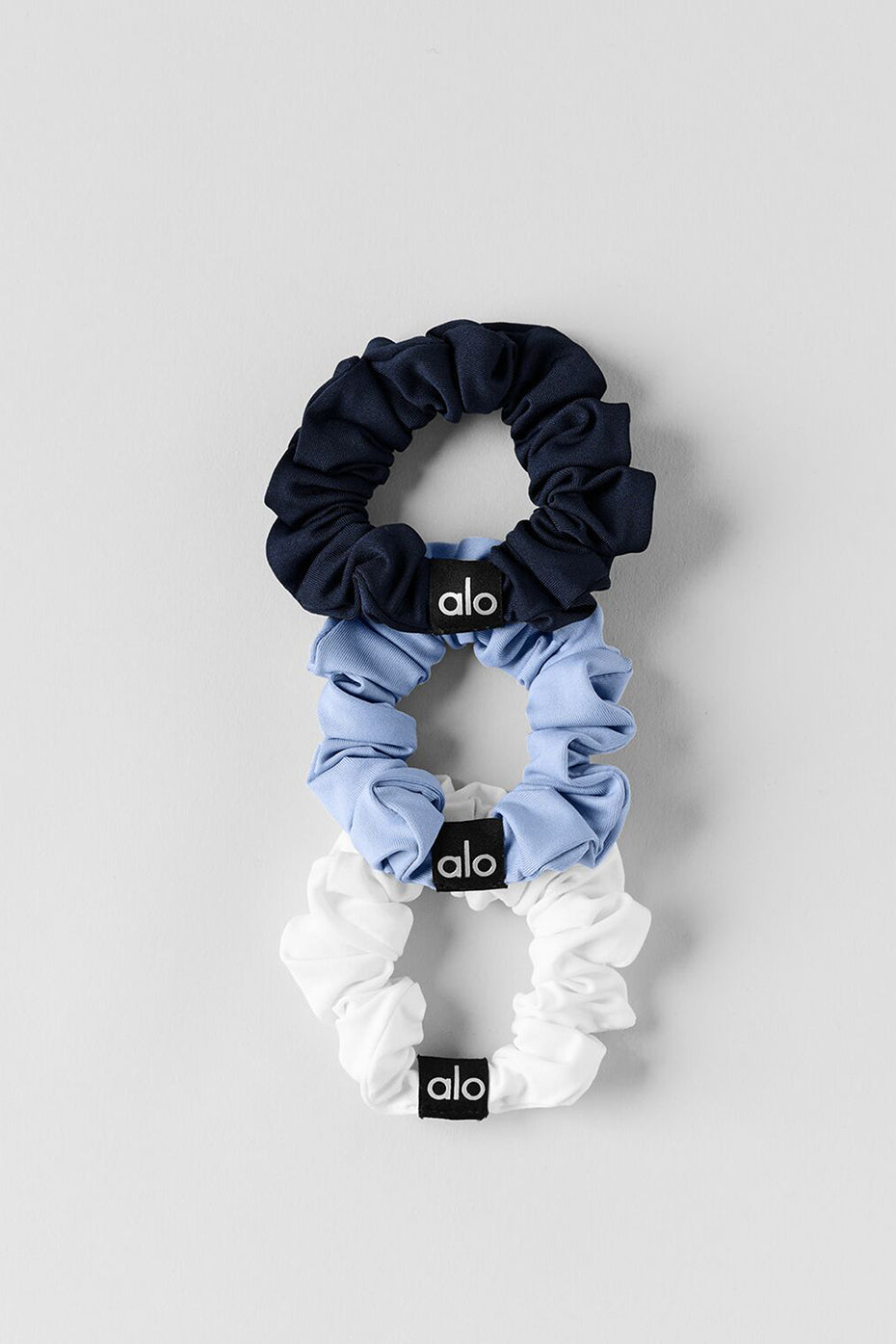Mini Chouchou Fresh (Lot De 3) - Light Provence Blue/Navy/Blanc