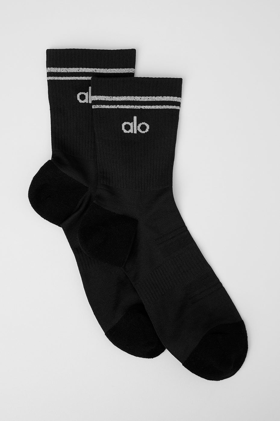 Chaussettes Techniques Mi-Hautes Unisexes - Noir