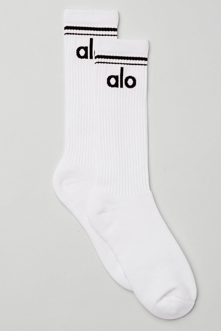 Chaussettes Unisexes Throwback - Blanc/Noir