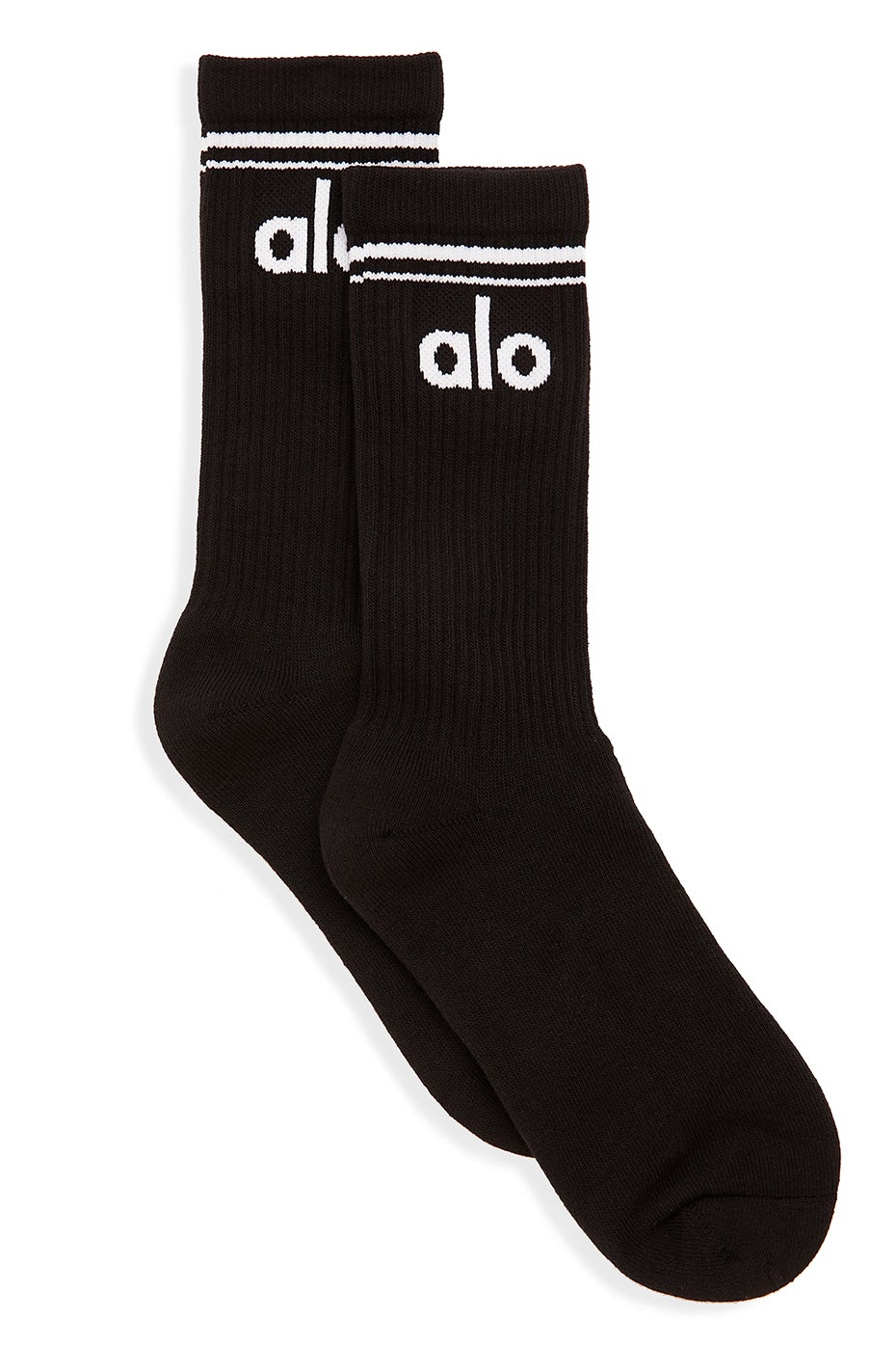 Chaussettes Unisexes Throwback - Noir/Blanc