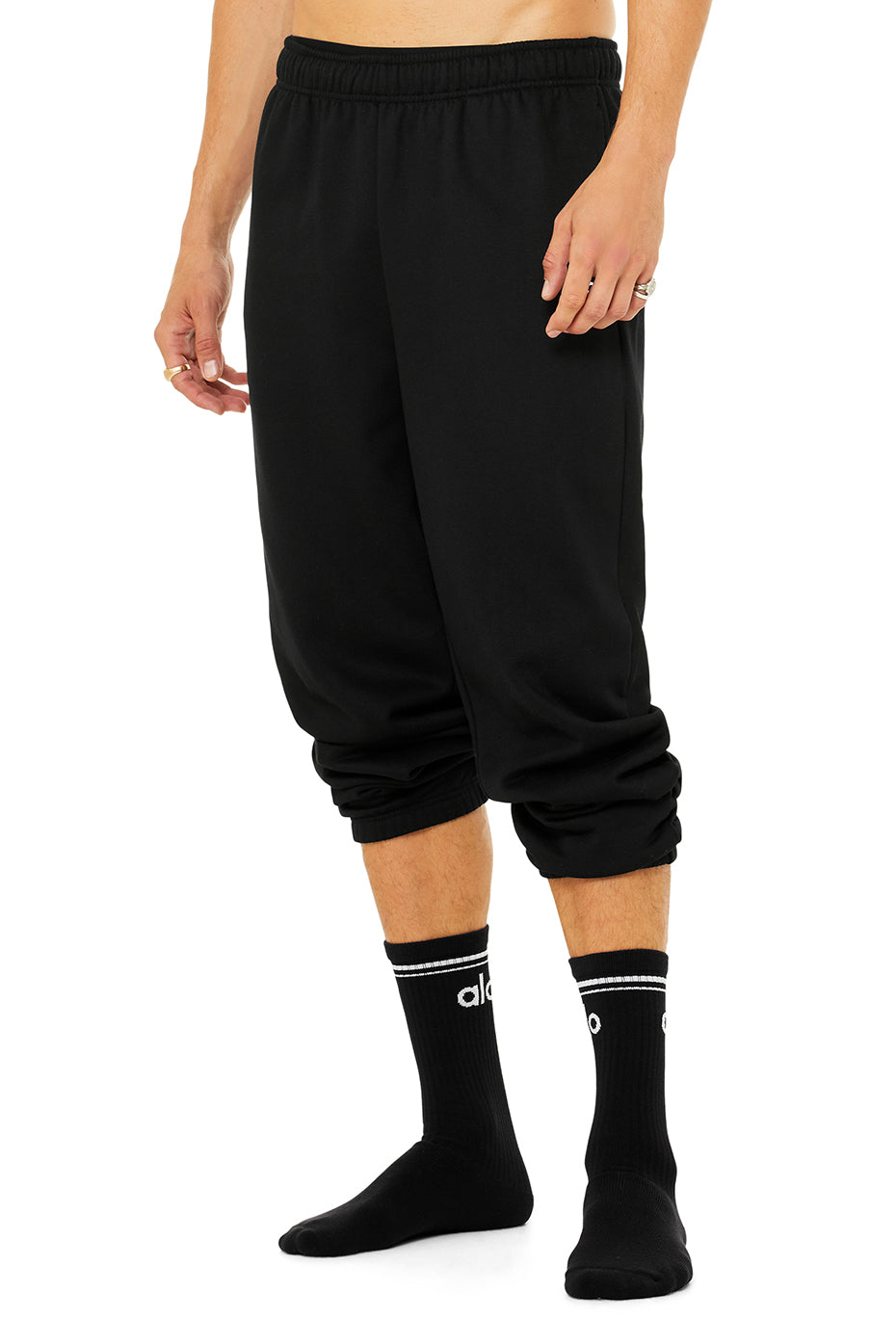 Chaussettes Unisexes Throwback - Noir/Blanc