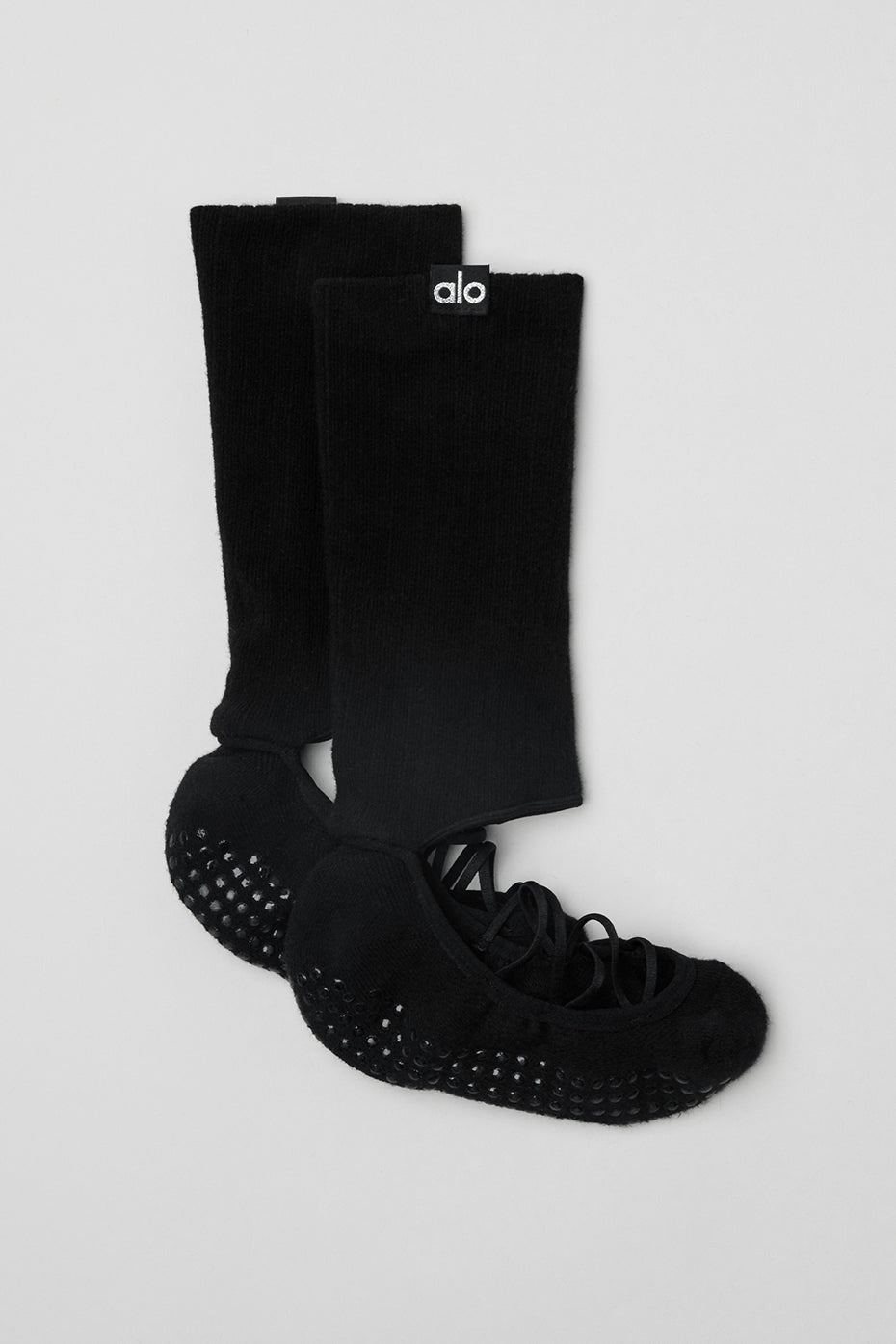 Chaussettes Anti-Dérapantes Strappy Siren Pour Femmes - Noir
