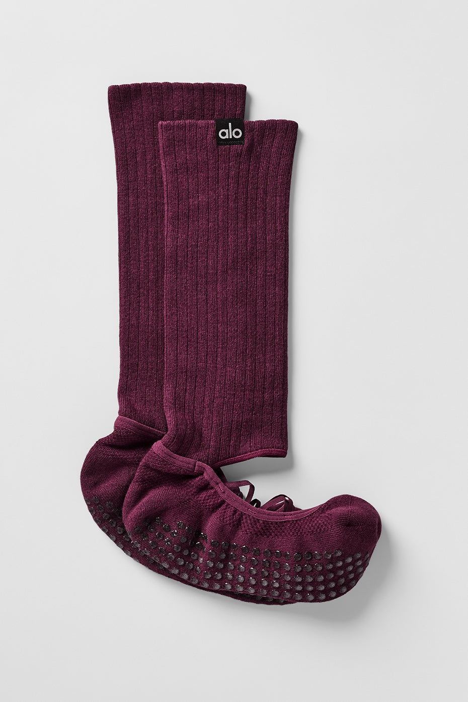 Chaussettes Anti-Dérapantes Strappy Siren Pour Femmes - Bordeaux