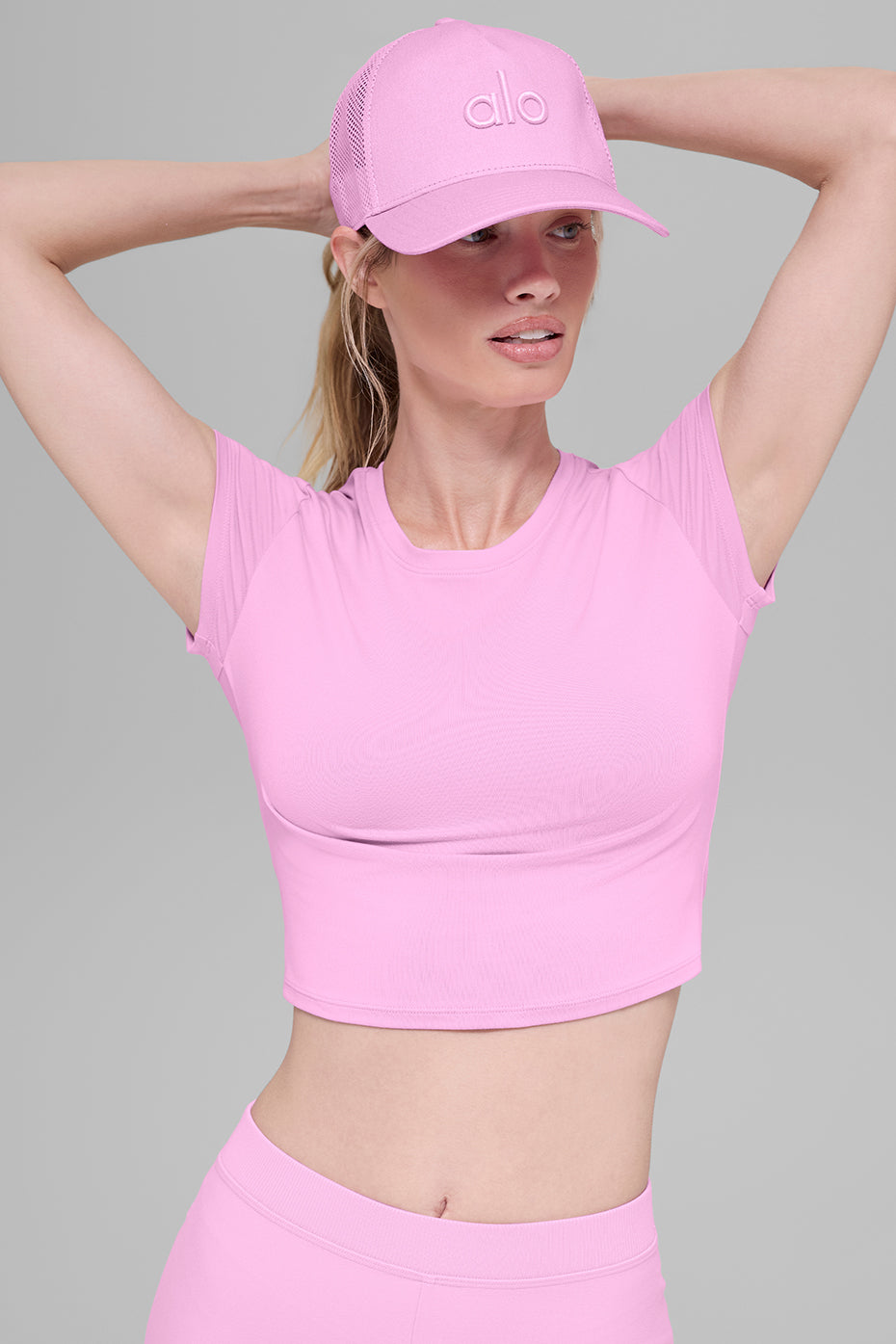 Casquette District Trucker - Candy Heart Pink
