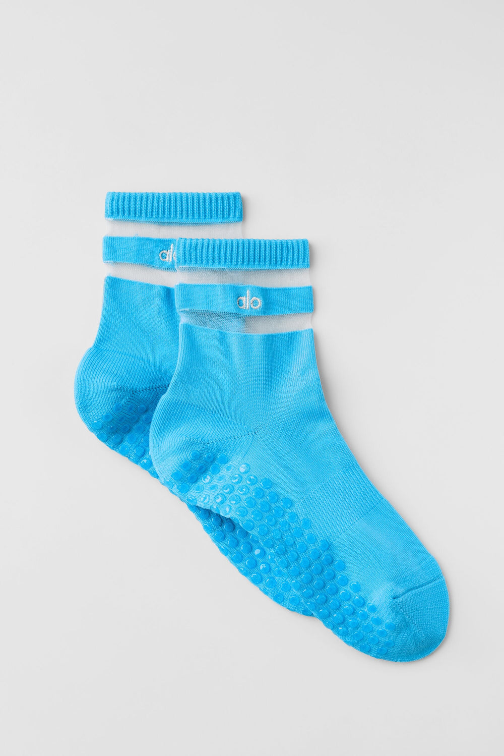Chaussettes Anti-Dérapantes Pulse Pour Femmes - Azure Blue