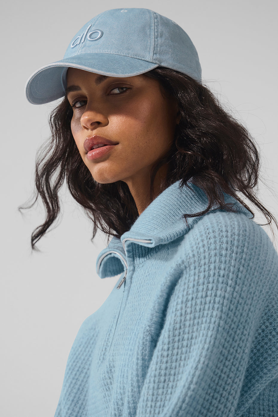 Casquette Délavée Off-Duty - Light Denim