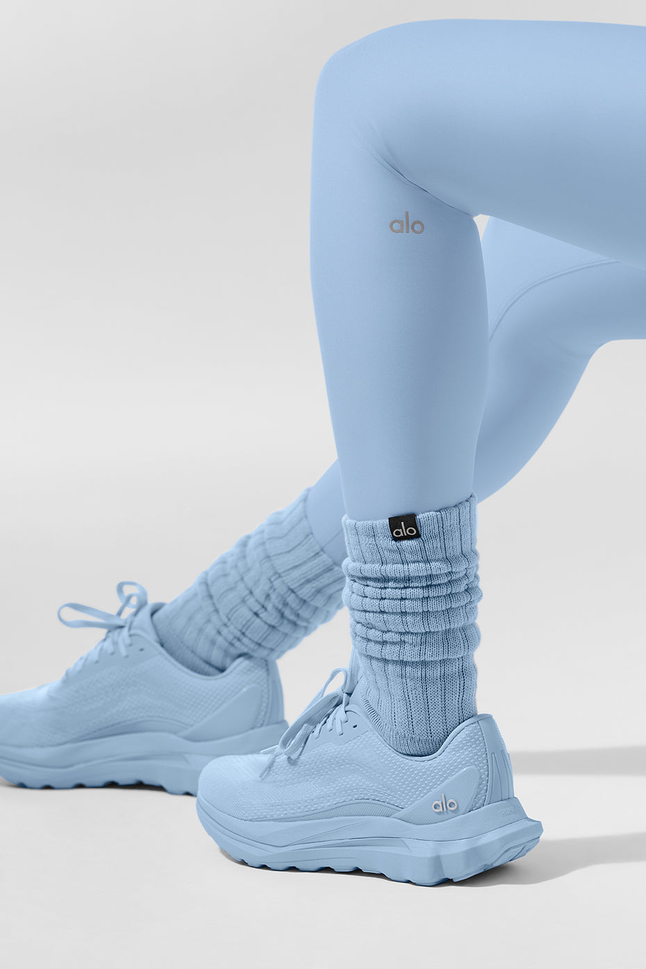 Sneaker De Course ALO Runner - Seashell Blue