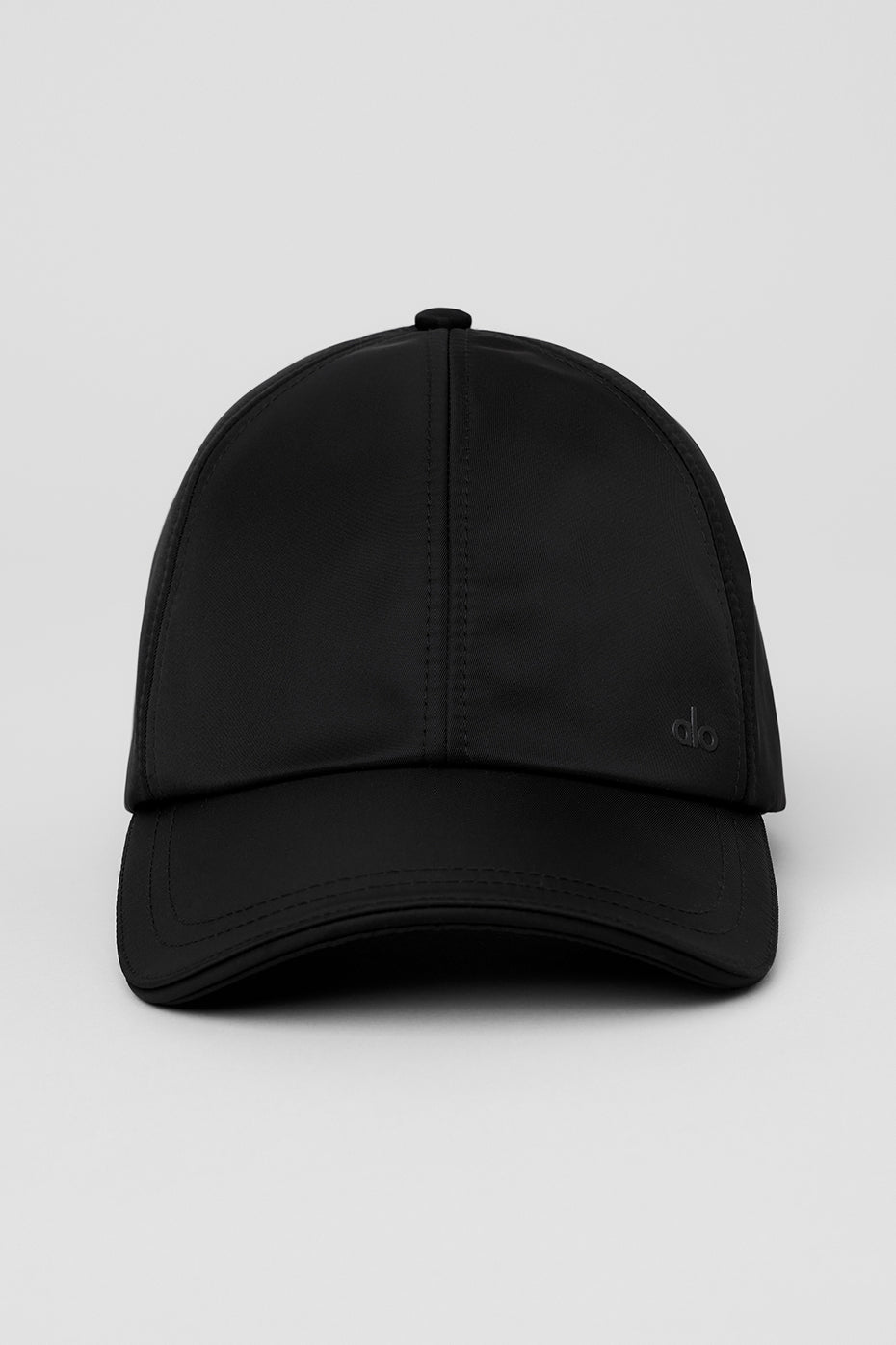 Casquette En Satin Off-Duty - Noir