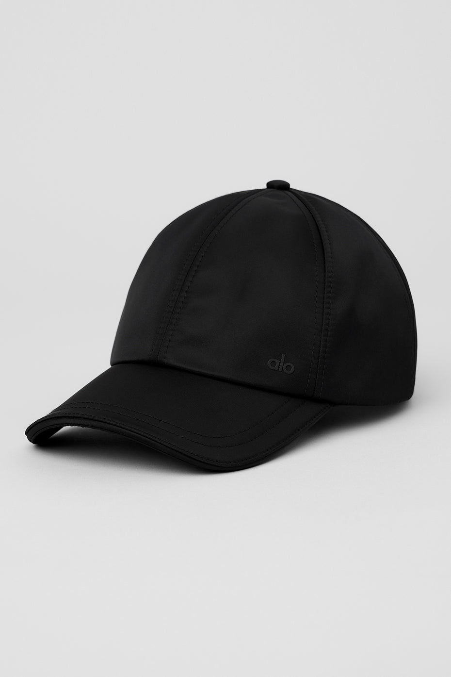 Casquette En Satin Off-Duty - Noir