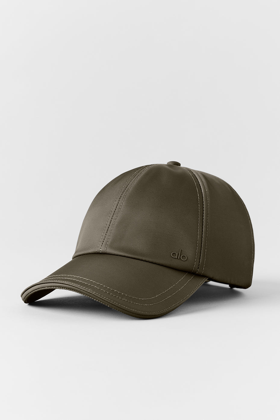 Casquette En Satin Off-Duty - Olive Tree