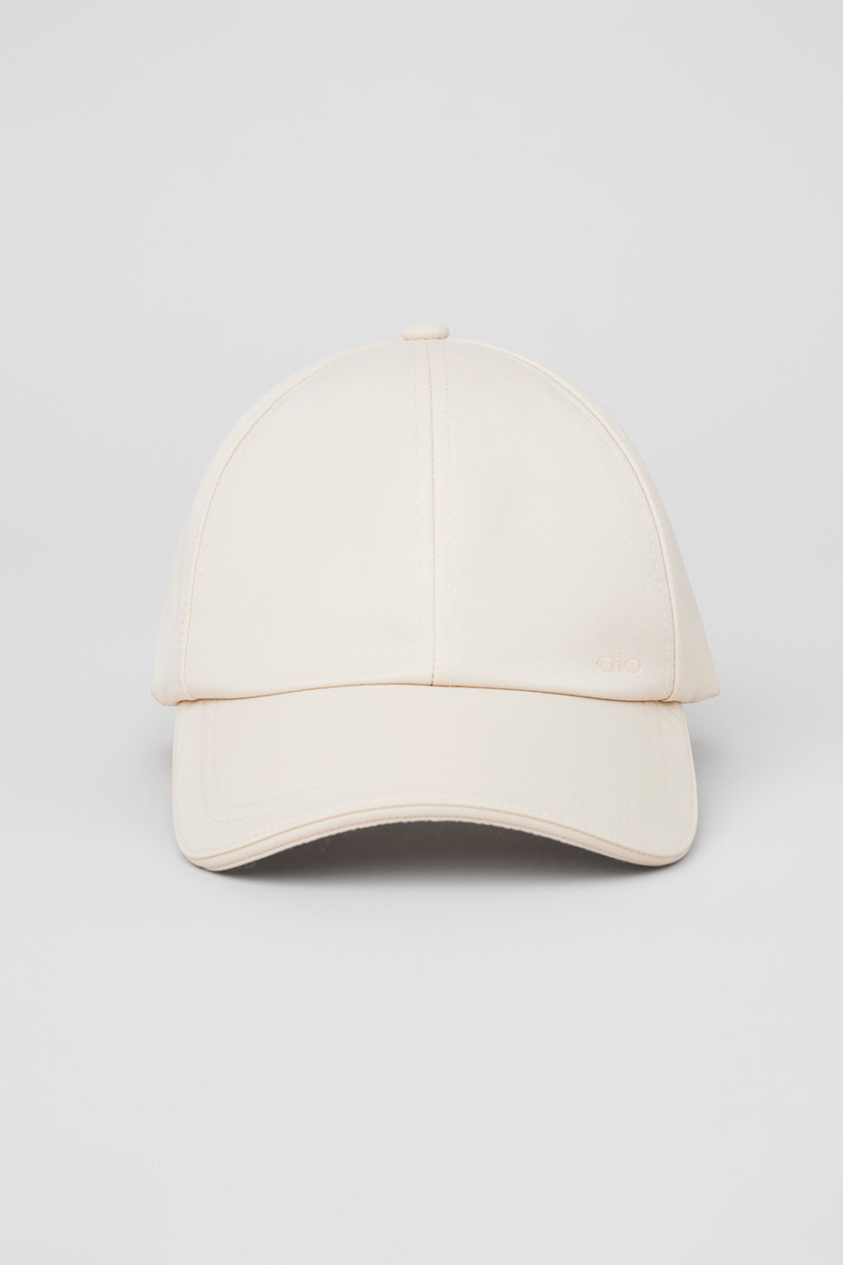 Casquette En Satin Off-Duty - Creme