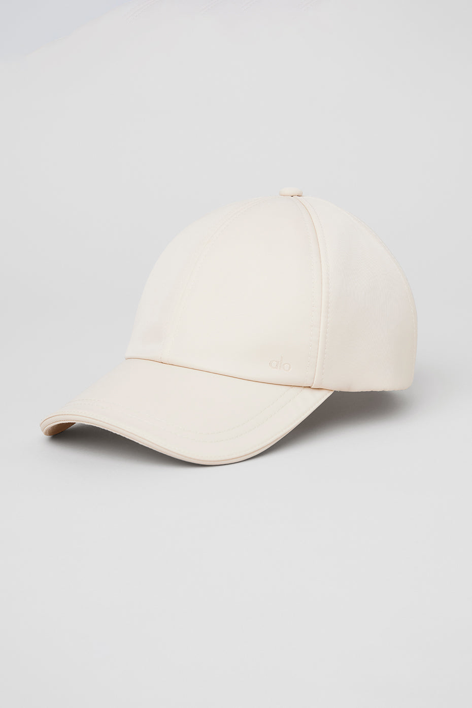 Casquette En Satin Off-Duty - Creme