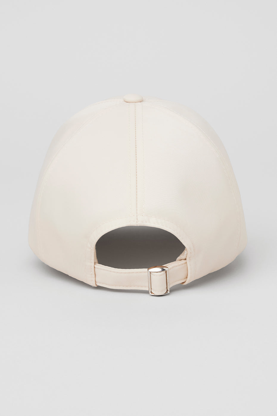 Casquette En Satin Off-Duty - Creme