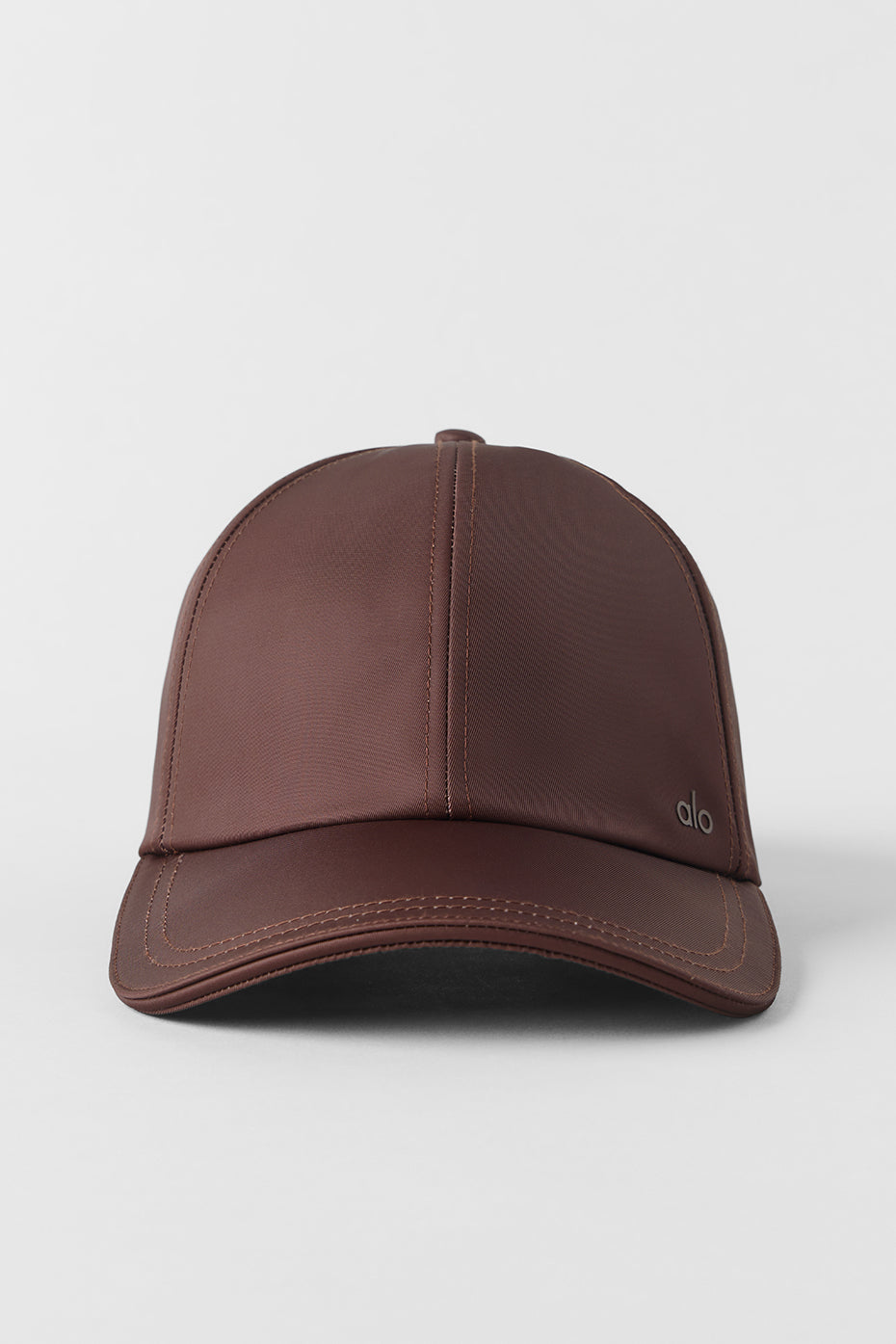 Casquette En Satin Off-Duty - Brownstone