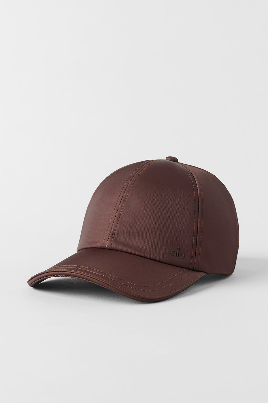 Casquette En Satin Off-Duty - Brownstone
