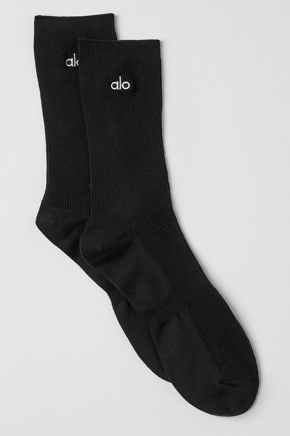 Chaussettes Mi-Hautes Unisexes Understated - Noir