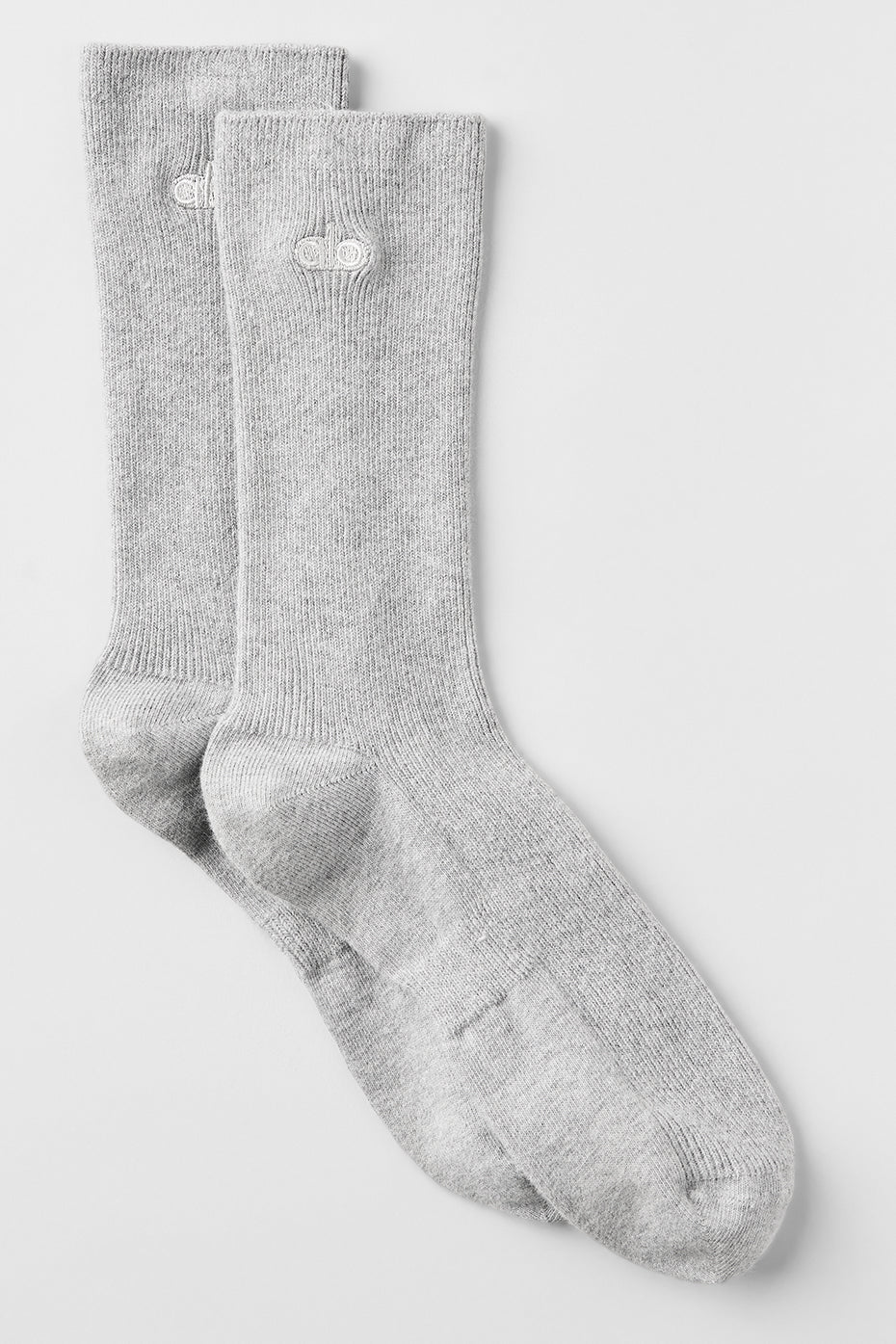 Chaussettes Mi-Hautes Unisexes Understated - Athletic Heather Grey