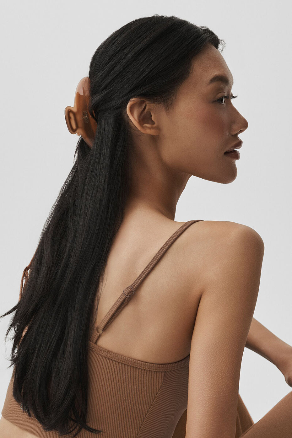 Pince Acrylique Illusion - Sun Kissed Brown/Brushed Gold
