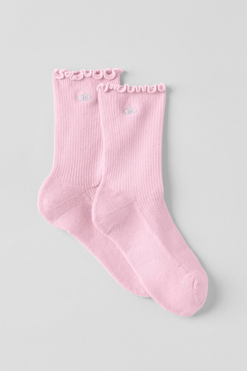 Chaussettes Femme Lettuce Edge - Pink Marshmallow