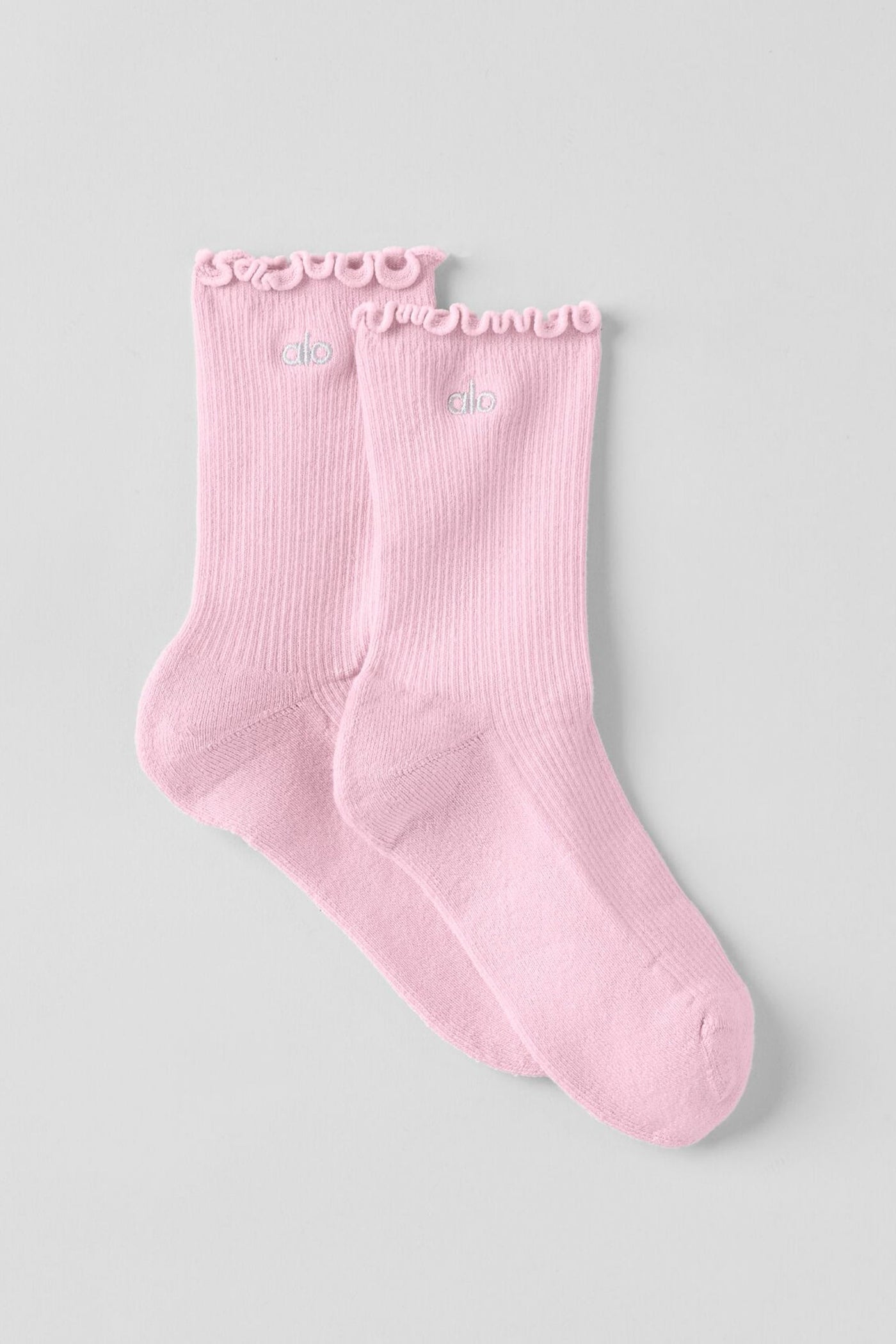 Chaussettes Femme Lettuce Edge - Pink Marshmallow