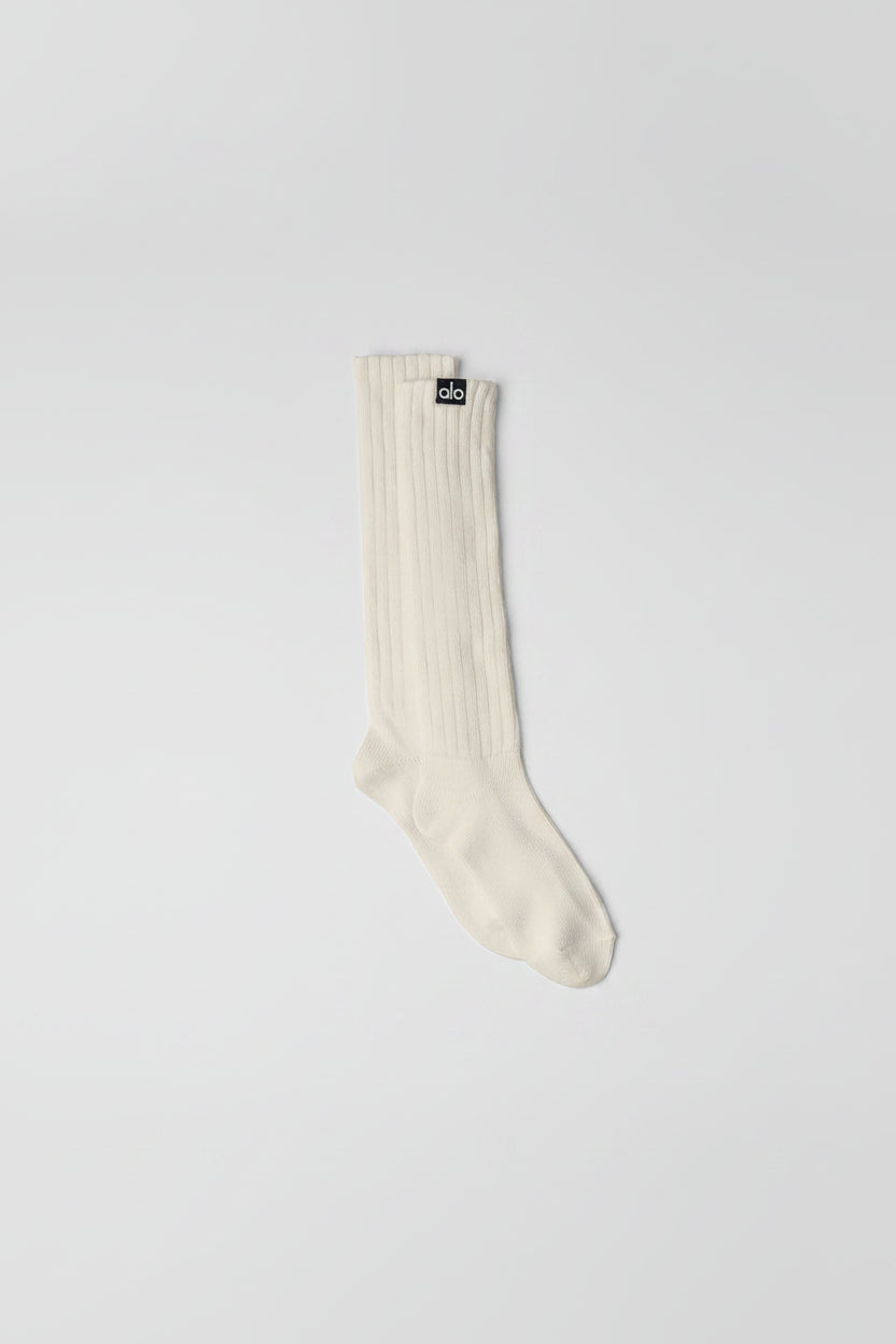 Chaussettes Unisexes Scrunch - Bone