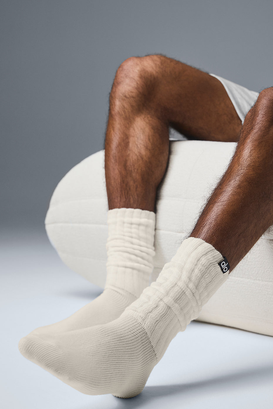 Chaussettes Unisexes Scrunch - Bone