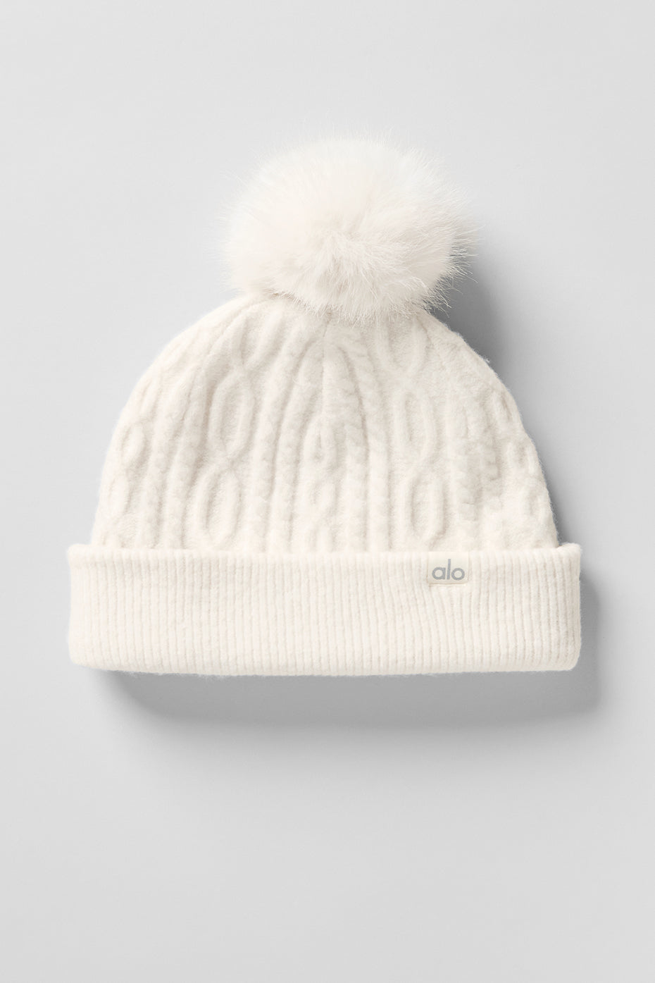 Bonnet En Maille Torsadée Winter Bliss - Ivory