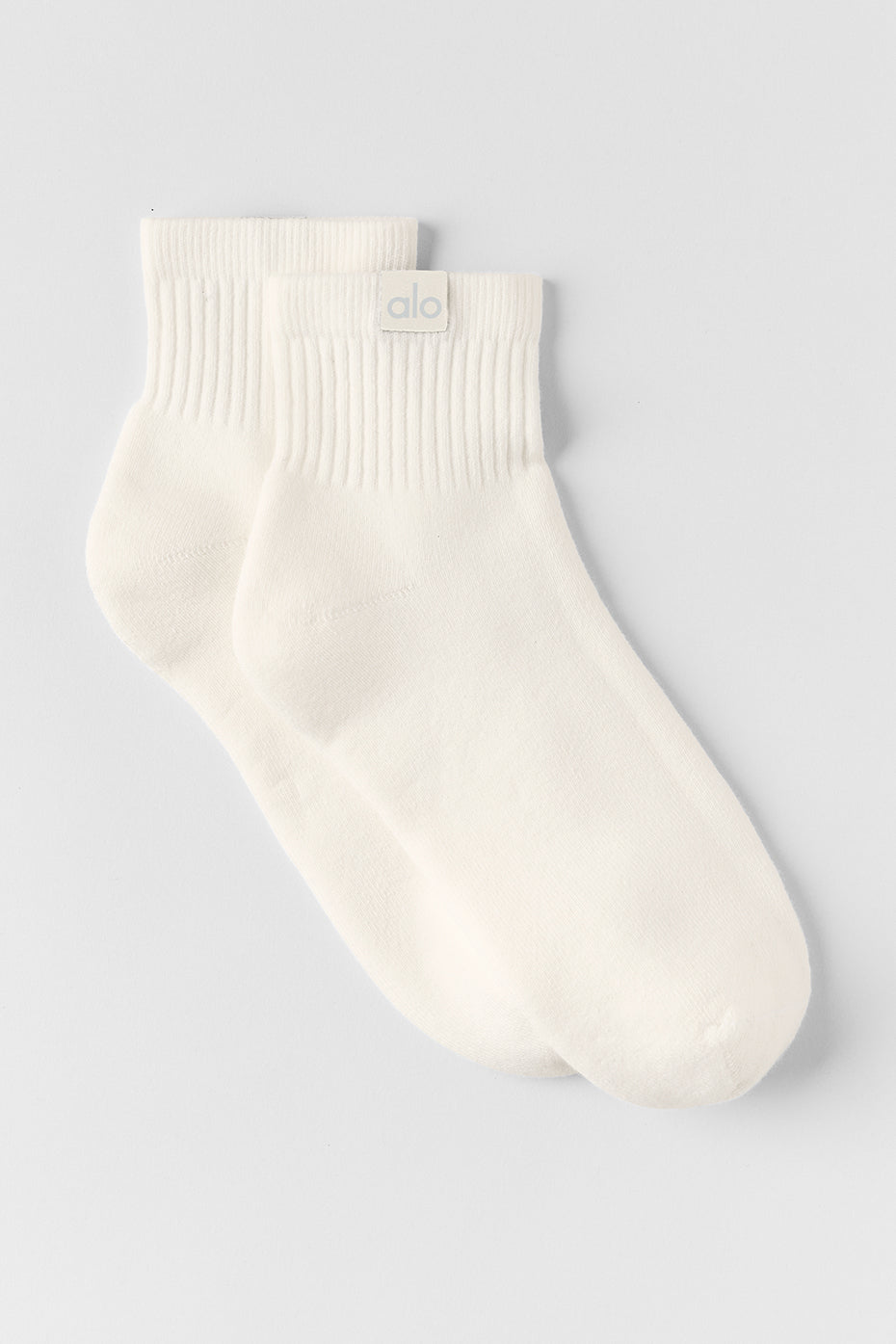 Chaussettes Quarter Crew Street - Ivory