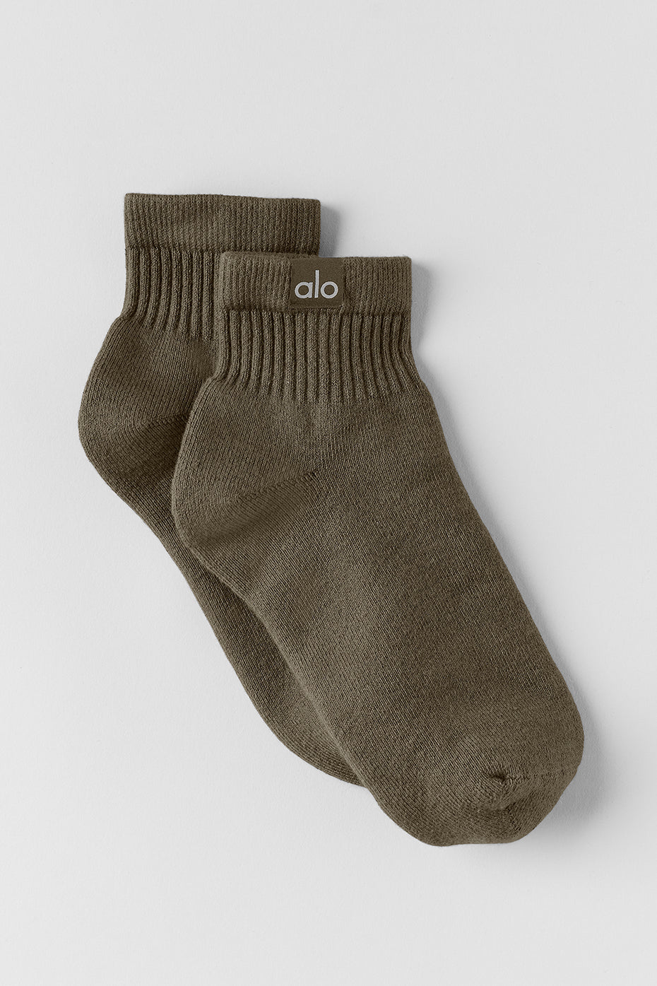 Chaussettes Quarter Crew Street - Olive Tree