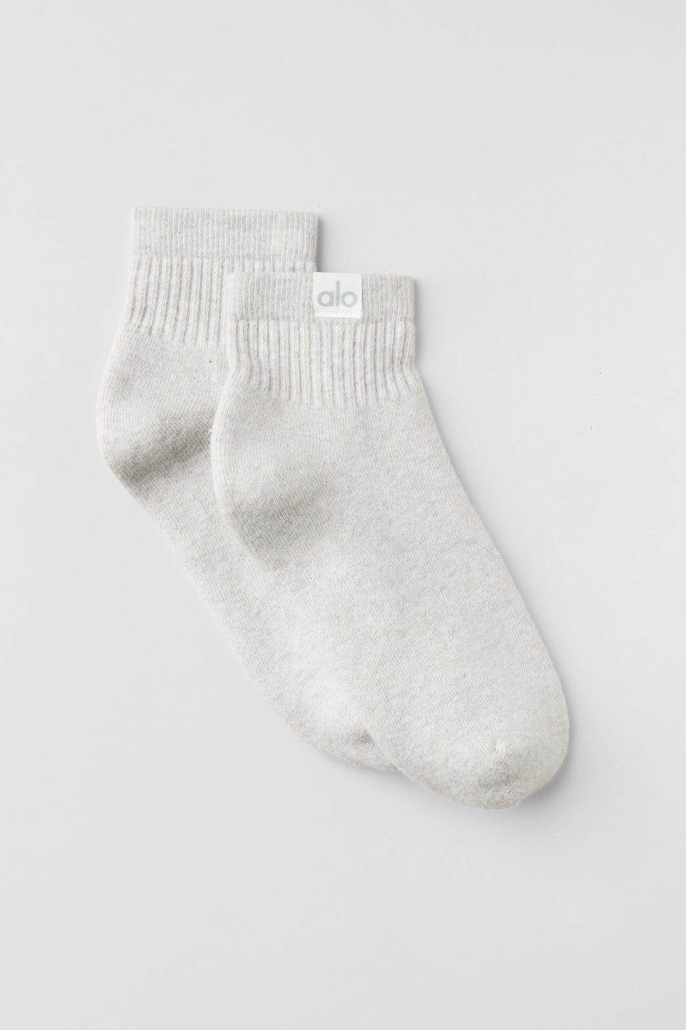 Chaussettes Quarter Crew Street - White Heather